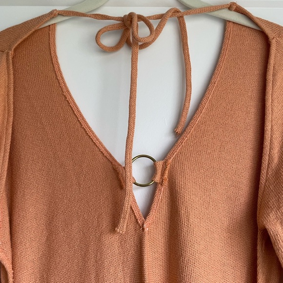 Savannah Morrow YARA DRESS PEACH Size M - Picture 9 of 16